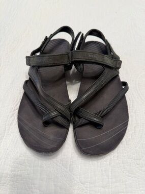 Merrell Women's Black Outdoor Strappy Sandals